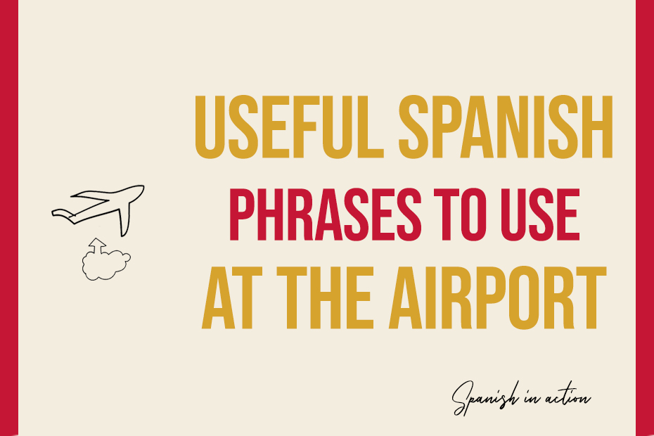 Useful Spanish phrases airpot