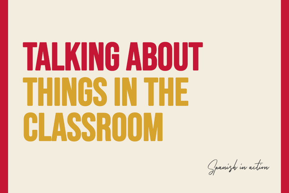 things in the classroom