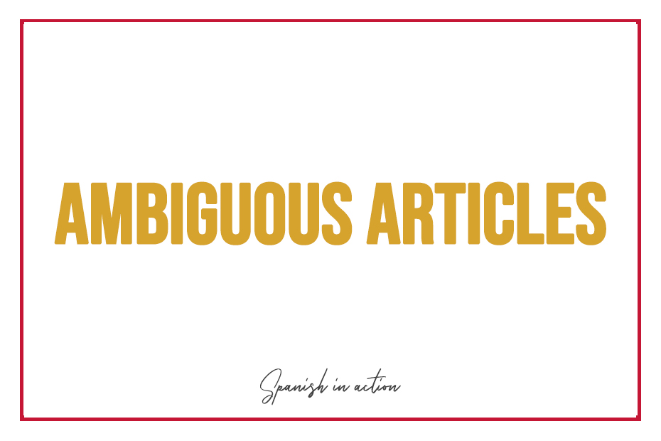 Ambiguous-articles